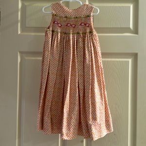 Sunglasses smocked summer dress Sz 5